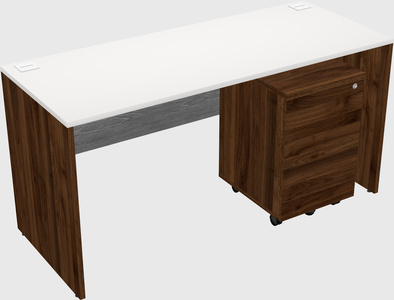 Rectangular desk