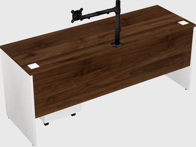 Rectangular desk