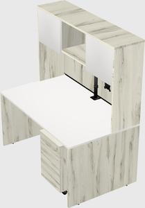Rectangular desk