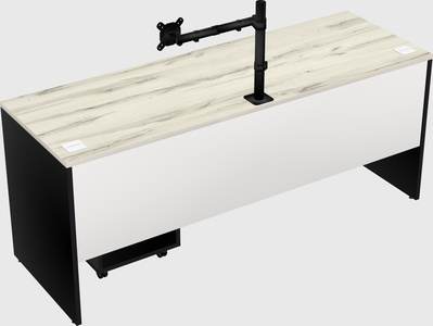 Rectangular desk
