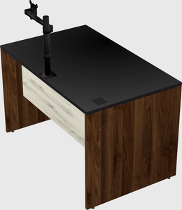 Rectangular desk