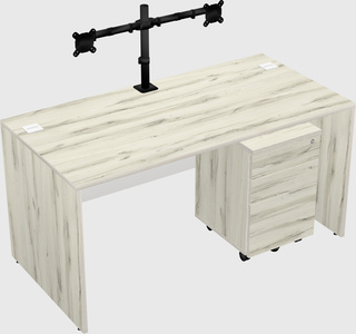 Rectangular desk