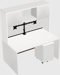 Rectangular desk