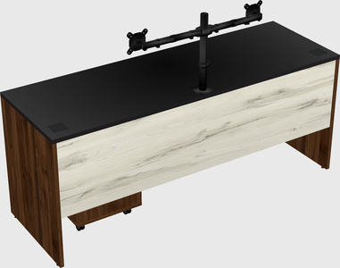 Rectangular desk