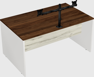Rectangular desk