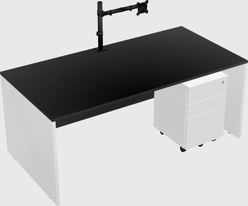 Rectangular desk