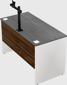 Rectangular desk