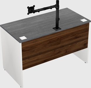 Rectangular desk