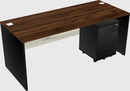 Rectangular desk