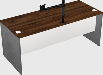 Rectangular desk