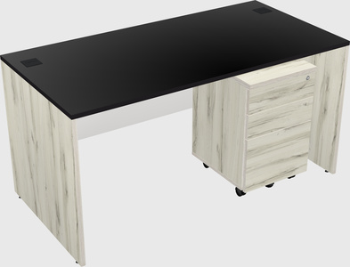 Rectangular desk