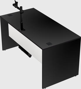 Rectangular desk