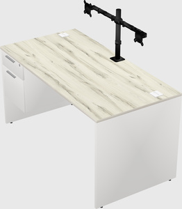 Rectangular desk