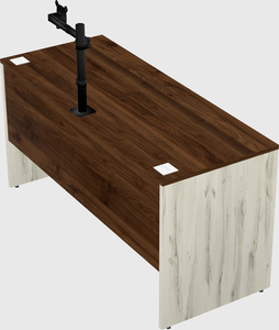 Rectangular desk