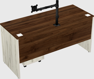 Rectangular desk