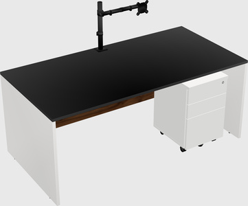 Rectangular desk