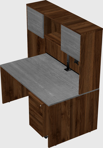 Rectangular desk