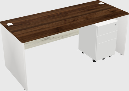 Rectangular desk