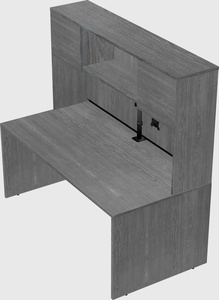 Rectangular desk