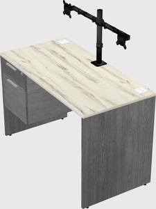 Rectangular desk