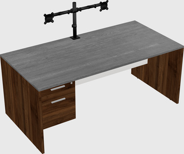 Rectangular desk