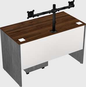 Rectangular desk