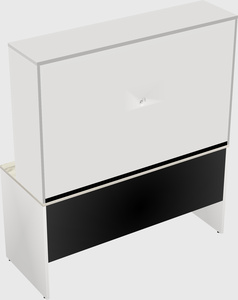 Rectangular desk