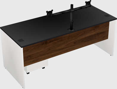Rectangular desk