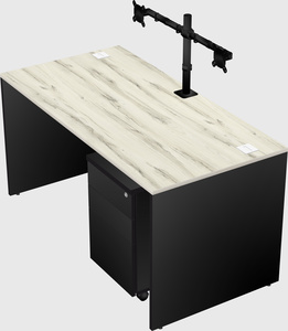 Rectangular desk