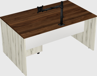 Rectangular desk