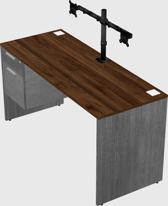 Rectangular desk
