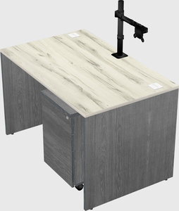 Rectangular desk