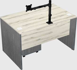 Rectangular desk
