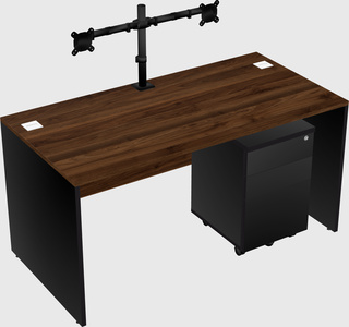 Rectangular desk