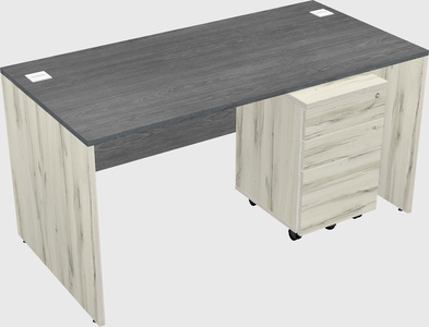 Rectangular desk