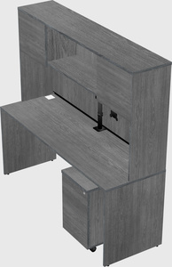 Rectangular desk