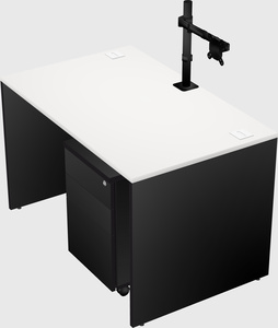 Rectangular desk