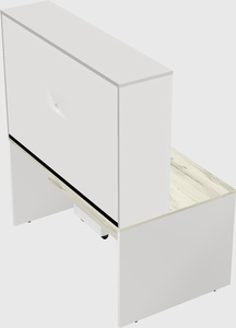 Rectangular desk