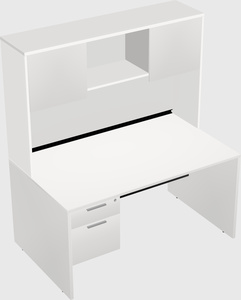 Rectangular desk