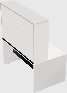 Rectangular desk
