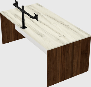 Rectangular desk