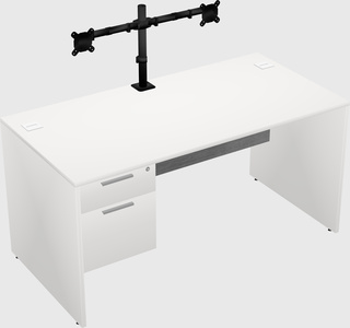 Rectangular desk