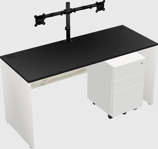 Rectangular desk