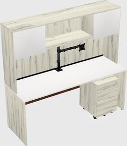 Rectangular desk
