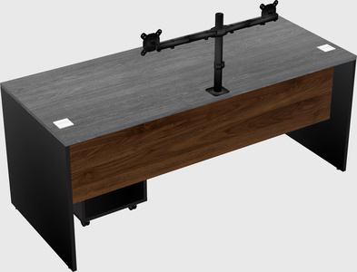 Rectangular desk