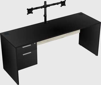 Rectangular desk
