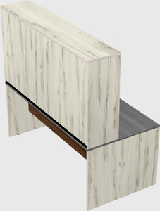 Rectangular desk