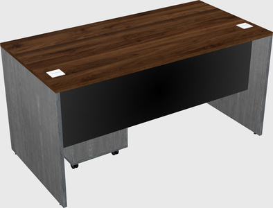 Rectangular desk