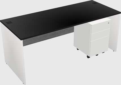 Rectangular desk