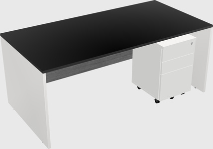 Rectangular desk